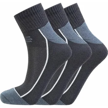 Pánské termo ponožky Unisex ponožky Virtus Nolly Quarter 3-Pack Velikost: 39-42