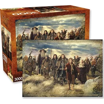 Puzzle Puzzle Hobit - Neočekávaná cesta, 3000 dílků