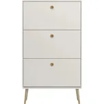 Bílý výklopný botník PRIMO 193889370