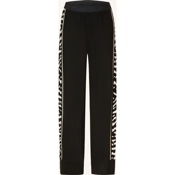 Marc Cain Dámské Tepláky Welkom S Galonovými Pruhy, černá /...