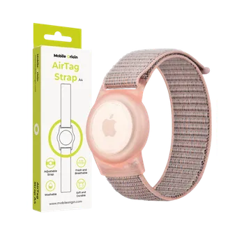 Řemínek na ruku Mobile Origin pro Tag růžová