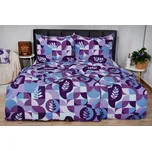 Povlečení mikrosatén 4dílné SAFA fialové