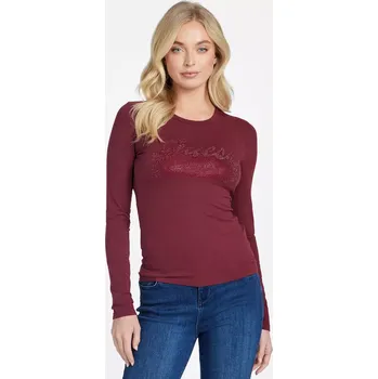 GUESS dámský módní top Kyanna červený XS