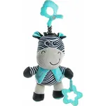 Edukační hrající plyšová hračka s klipem Baby Mix zebra 227046656