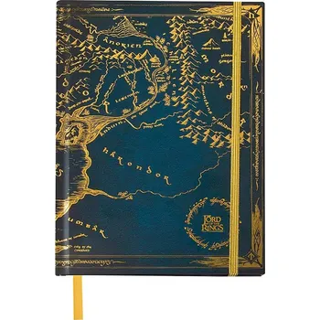 Zápisník Zápisník Pán prstenů - Středozem, s mapou