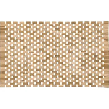 Koupelnová předložka Kave Home Dřevěná koupelnová předložka Azuray, 40 x 60 cm
