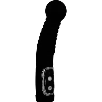Vibrátor Silikonový prostatový vibrátor s rotací Prostate Massager Twister (20 cm, Ø 4,1 cm)