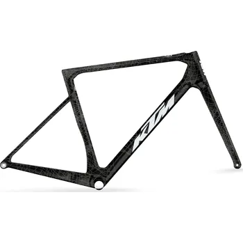 rám kola Rám KTM REVELATOR ALTO NANO 2026 Carbon/Silver/Chrome Dots Barva: Černá, Velikost: M Karbonový rámový set Revelator Alto Nano 2026 | vidlice F15 Revelator Alto Nano | Carbon/Silver/Chrome Dots | pedály nejsou součástí