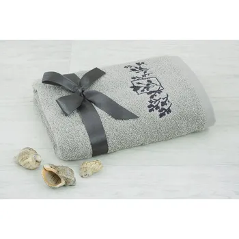 Vánoční Ručník LIPTO světle šedý