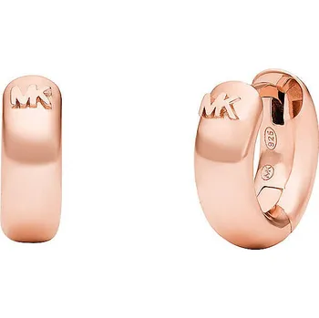 Náušnice Michael Kors Nadčasové bronzové kruhy Huggie Hoop MKC1599AA791 + 2 měsíce na vrácení zboží