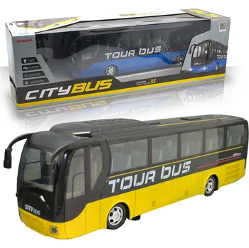 RC model auta R/C Autobus Tour Bus modrý/žlutý (1 ks)