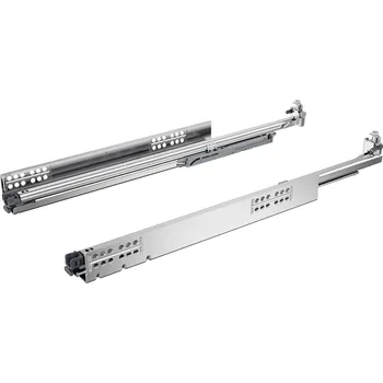 Nábytek Hettich plnovýsuv Quadro V6 5D M (30 kg), Push to open, 500 mm, P+L