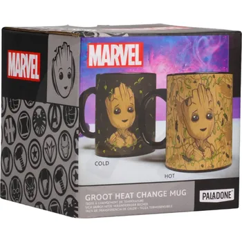Hrnek Marvel - Groot, měnící se