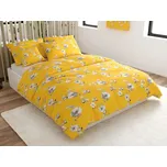 Povlečení z mikrovlákna YELLOW ROSE žluté Rozměr povlečení: 2 ks 70 x 90 cm | 200 x 220 cm 235573314