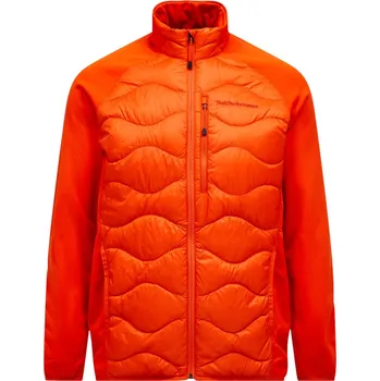 Peak Performance M Helium Down Hybrid Jacket - solar burst XL
