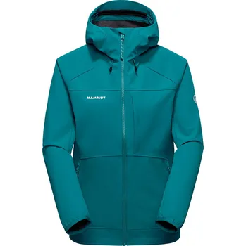 Mammut Mammut Ultimate Comfort SO Hooded Jacket Women Barva - Velikost: Modrá - XS