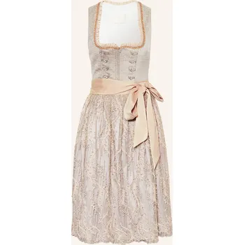 Dámský svetr Krüger Dámský Dirndl S Třpytivou Přízí, béžová / černošedá /...