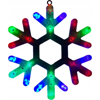 Vánoční dekorace Nasenaradi Vánoční led vločka mala