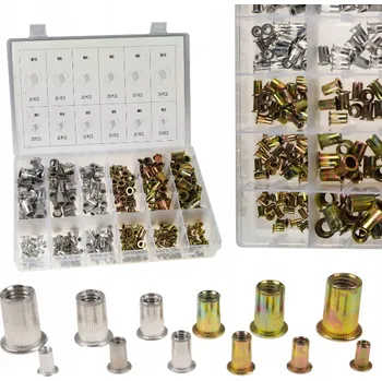 Matice Black NÝTOVÁ MATICE M3-M10 MIX 300 KS