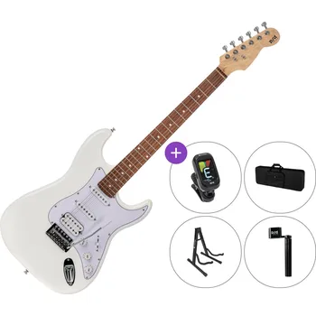 Elektrická kytara PSD Guitars STC-100-HSS SET 2 White Elektrická kytara