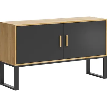 Kartotéka Bílá půdní kancelářská kartotéka 140 cm - Černá