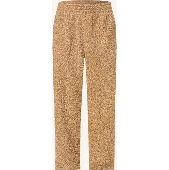 Adidas Originals Pánské Tepláky Z Bouclé, koňaková / bílá, 48