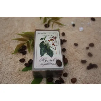 Mýdlo Olivové mýdlo s kávou 90g