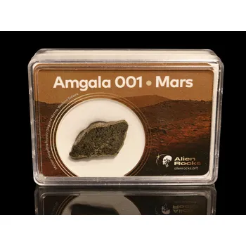 Přírodní kámen Meteorit | Mars Shergottite | Amgala 001 | 4,8 g