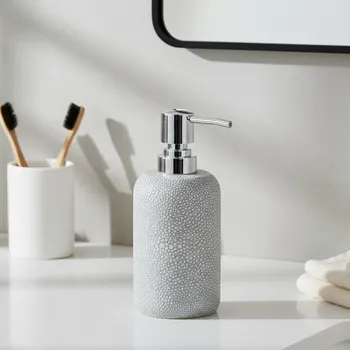 Mýdlenka Dávkovač tekutého mýdla RAJA, imitace kamene, 350 ml, WENKO