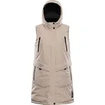 Dámská vesta ALPINE PRO HARDA 2 velikost M shifting sand