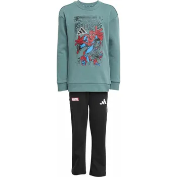 Sportovní oblečení Dětská sportovní souprava adidas MARVEL SM JOG K tyrkysová JM0808 - 128 | UK 5,5 | US 6