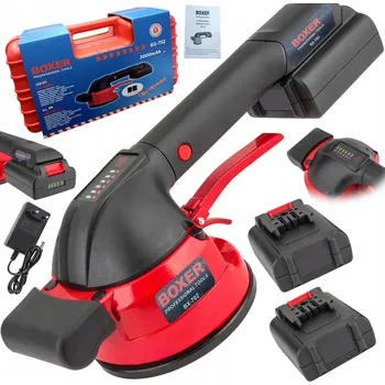 BOXER Vibrační přísavka na pokládku obkladů a dlažby 2AKU 24V