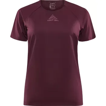 Dámské běžecké triko Craft PRO Trail SS fialová L