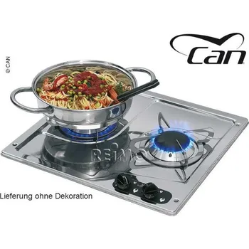 Nerezový dřez Nerezový vařič 2 plameny