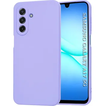 Pouzdro na mobilní telefon Techsuit SoftFlex pro Samsung Galaxy A17 5G / A17 4G světle fialová