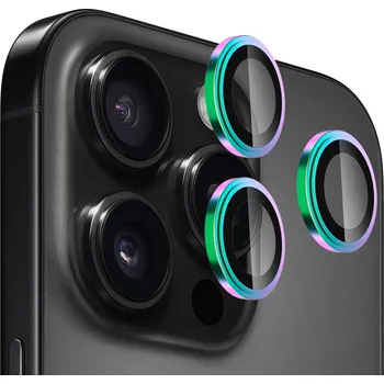 Blueo Sapphire Crystal Original sklo objektivu iPhone 16 Pro/Pro Max barevné