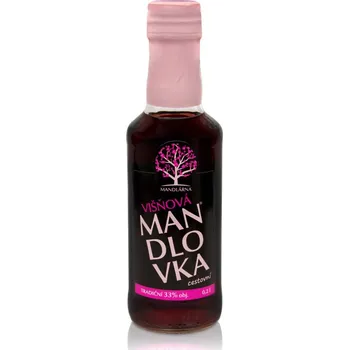 Pálenka Mandlovka Višňová Mandlovka, 33%, 0,2l