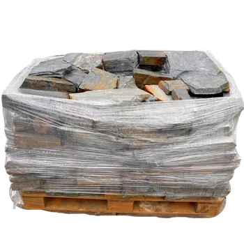 Přírodní kámen Kvarcit Dark – elegantní přírodní kámen pro zídky (tloušťka 70-200 mm - opravdový křemenec)