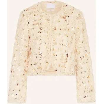 Dámský blejzr Rich & Royal Dámská Bunda Hranatého Střihu S Flitry A...