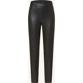 S.Oliver Black Label Dámské Legíny S Třpytivou Přízí, černá, 34