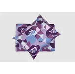 Povlečení mikrosatén prodloužené SAFA fialové