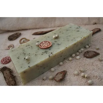 Mýdlo Olivová cihla s meduňkou 800g