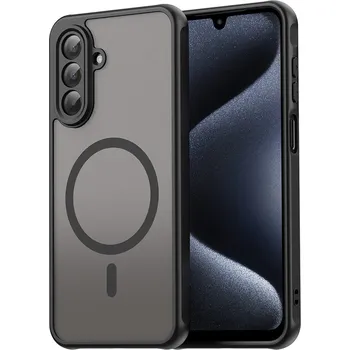 Pouzdro na mobilní telefon Techsuit HaloFrost II MagSafe pro Samsung Galaxy A17 5G A17 4G černá