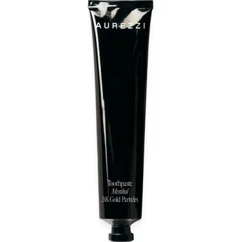 zubní pasta AUREZZI Zubní pasta s mentolem – 24k nanozlato & hydroxyapatit 75 ml