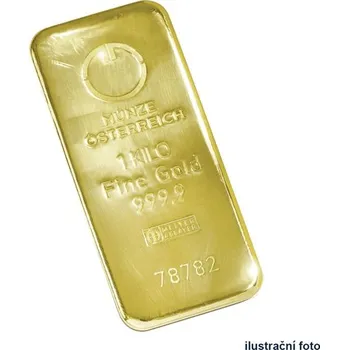 Münze Österreich Zlatý slitek 1000 g