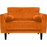 Křeslo JACKSON, oranžová (velvet ORANGE)