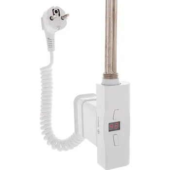 Topná tyč Hydronix Home Plus Eco BASIC, D-profil, topná tyč Barva topné tyče: Bílá, Výkon topné tyče: 300 W, Připojení topné tyče: S kabelem se zástrčkou