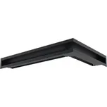 Nordflam krbová mřížka AERO pravá 58x38x9cm - černá