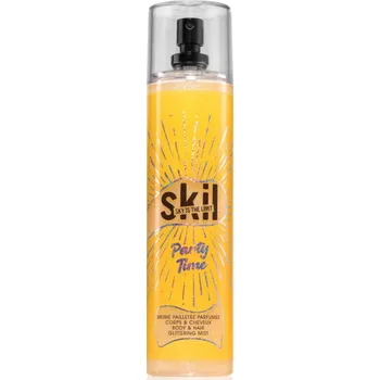 Tělový sprej SKIL Party Time třpytivý sprej na tělo a vlasy, 250 ml