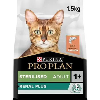 PRO PLAN Adult Sterilised Renal Plus granule pro kočky losos 1,5 kg
